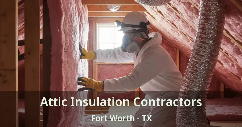 Attic Insulation Contractors Fort Worth - TX Attic Insulation Contractors Fort Worth - TX