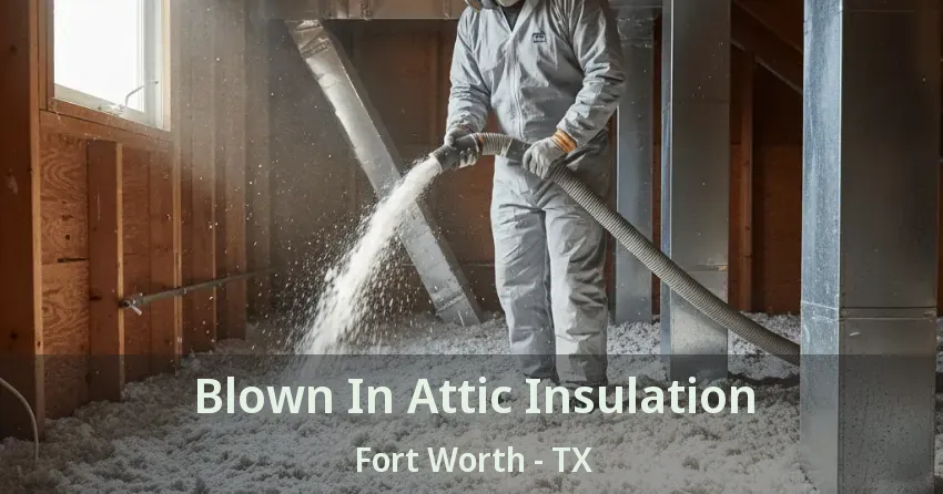 Blown In Attic Insulation Fort Worth - TX Blown In Attic Insulation Fort Worth - TX