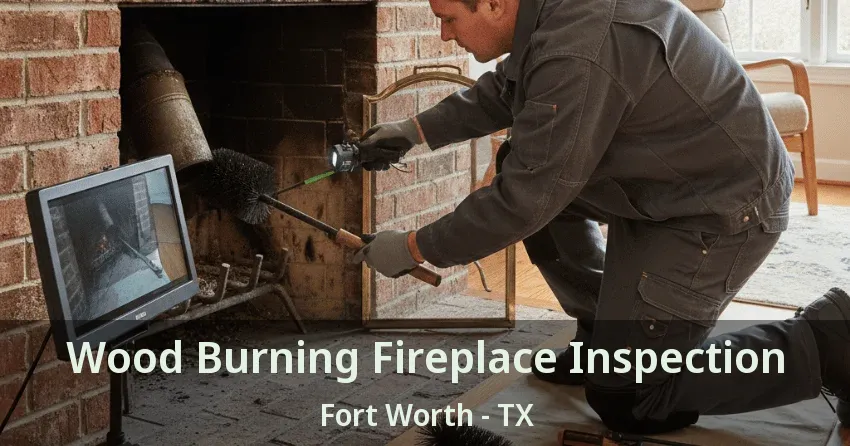 Wood Burning Fireplace Inspection Fort Worth - TX